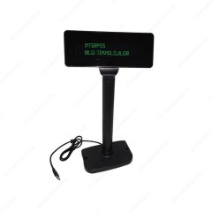 ID 220 VFD USB 2 SATIR MÜŞTERİ GÖSTERGESİ AYAKLI